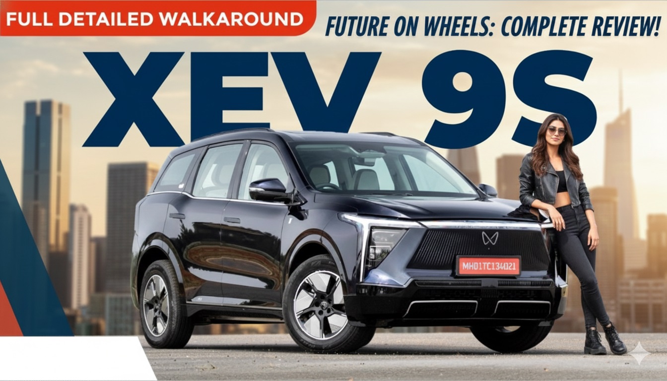 Mahindra XCV 9S आ गई! ⚡️ क्या भारत की पहली 3-रो इलेक्ट्रिक SUV गेम चेंजर है?