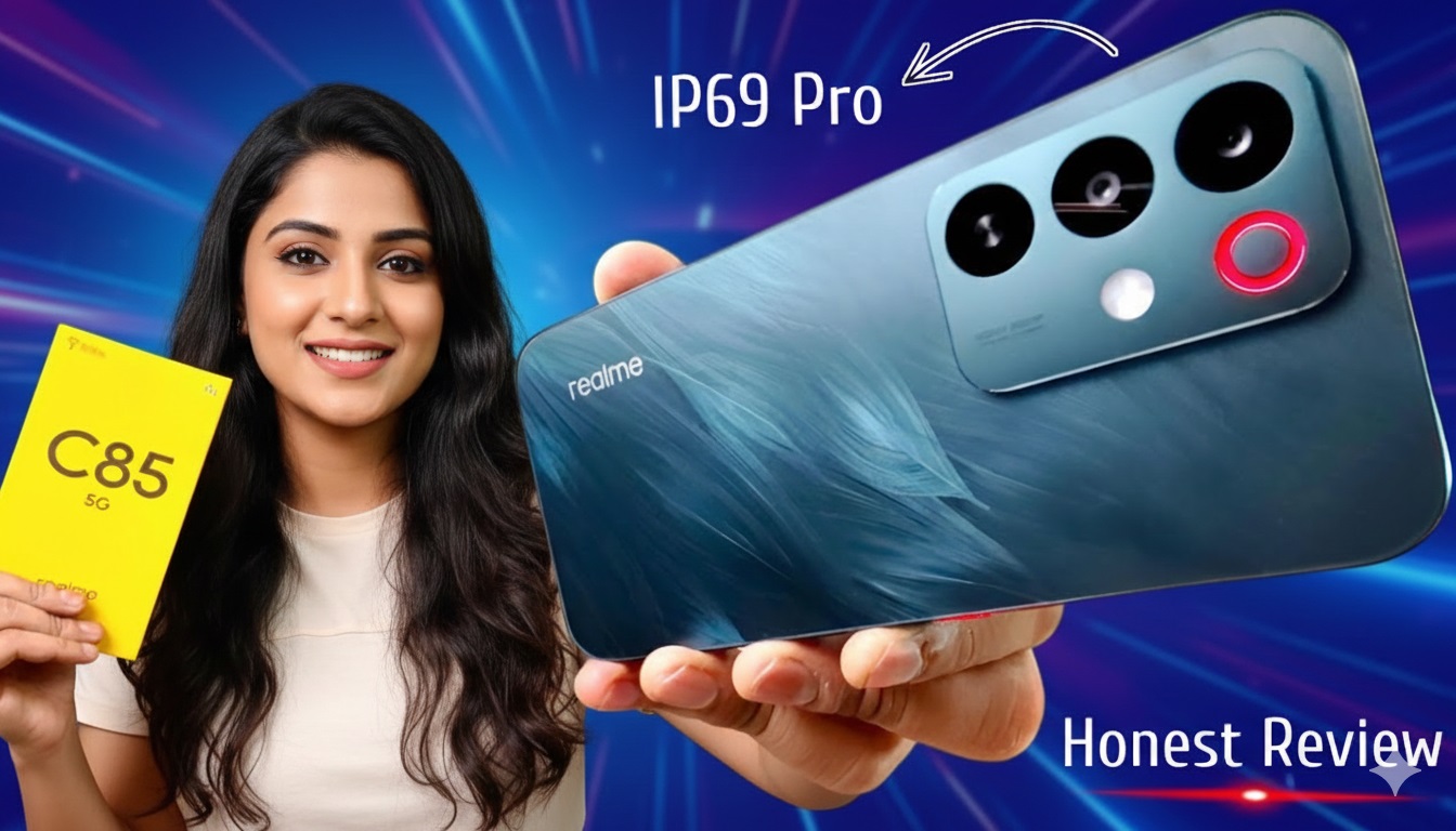 🤯 धमाका! Realme C85 5G Review: 7000mAh बैटरी, 108MP कैमरा और 5G स्पीड! क्या यह Redmi को टक्कर देगा?