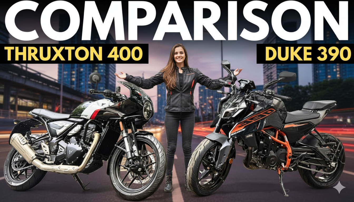 Triumph Speed 400 vs KTM Duke 390 – 2025 की पूरी तुलना | कौन सी बाइक है आपके लिए बेस्ट?
