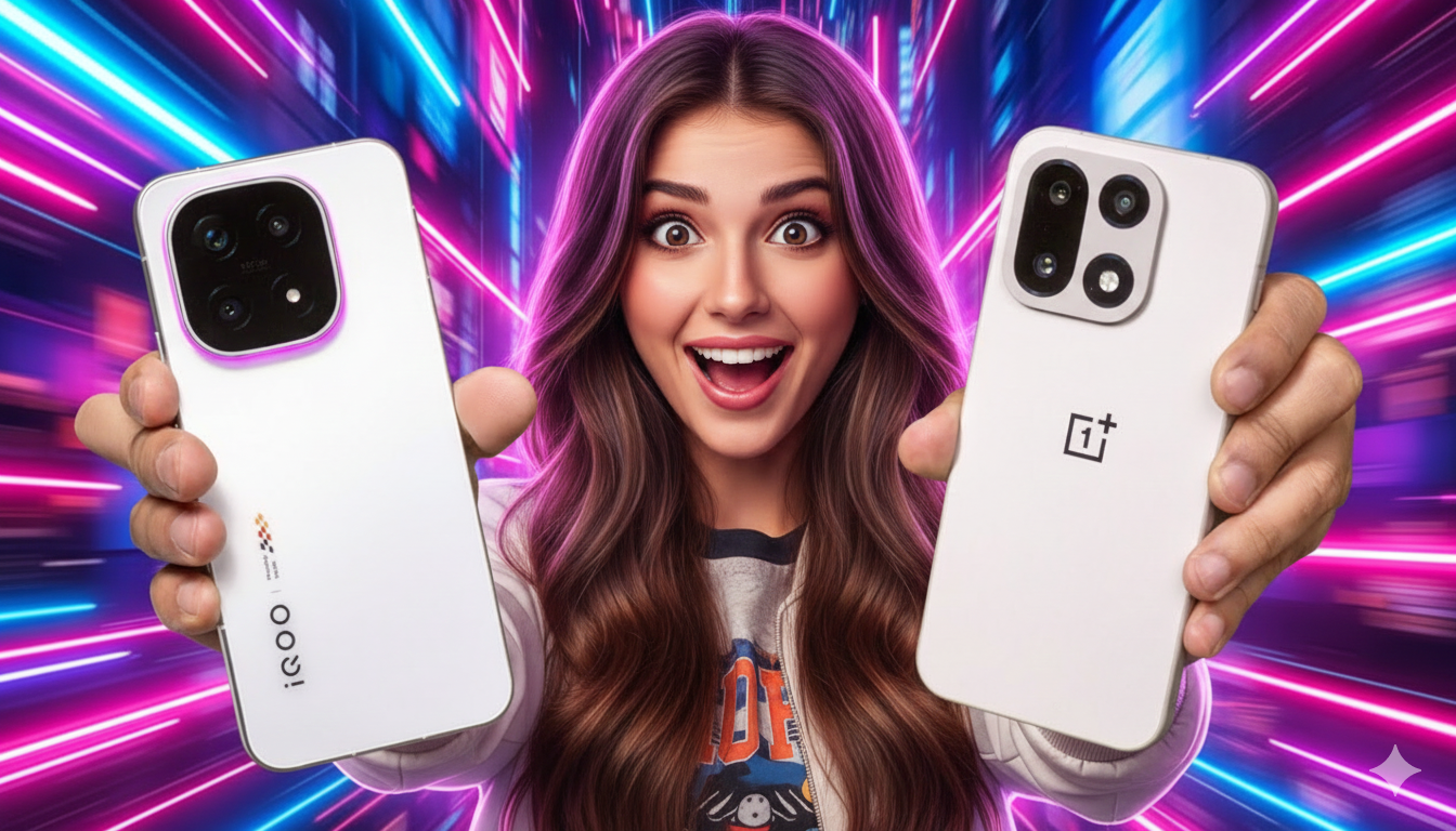iQOO 15 vs OnePlus 15: बेहतर कौन? 7000mAh बैटरी वाला IQ या 165Hz डिस्प्ले वाला OnePlus?