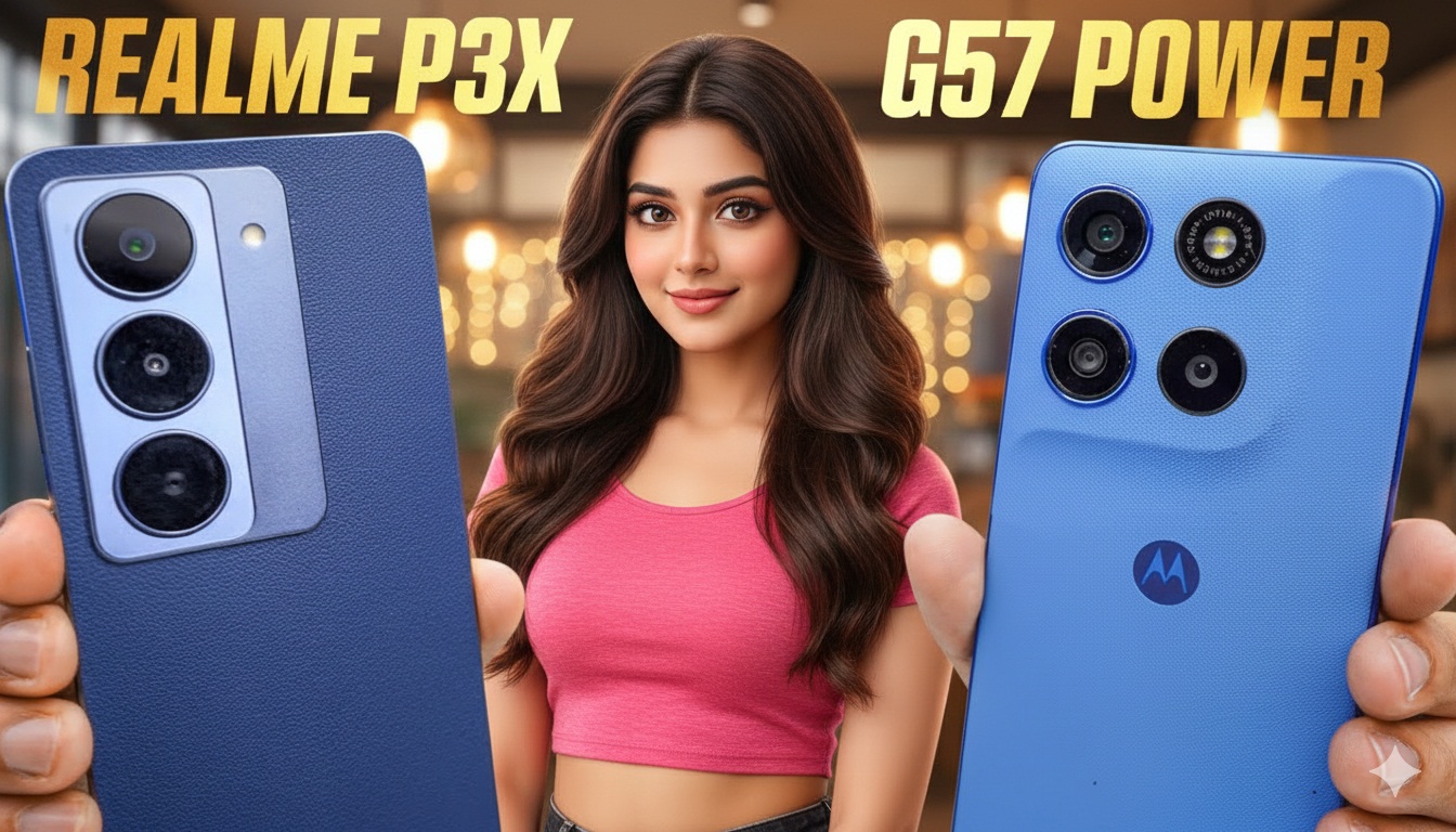 Moto G57 Power Vs Realme P3X Review