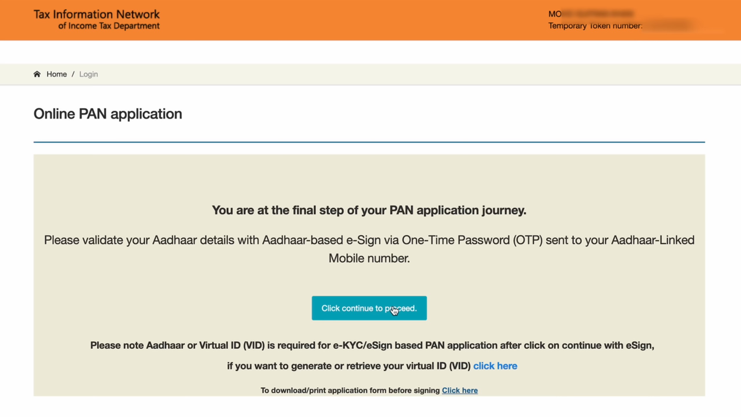 New Pan Card Apply Online