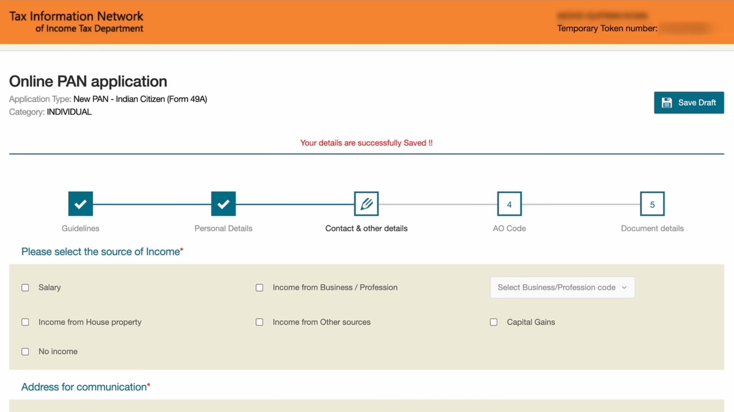 New Pan Card Apply Online