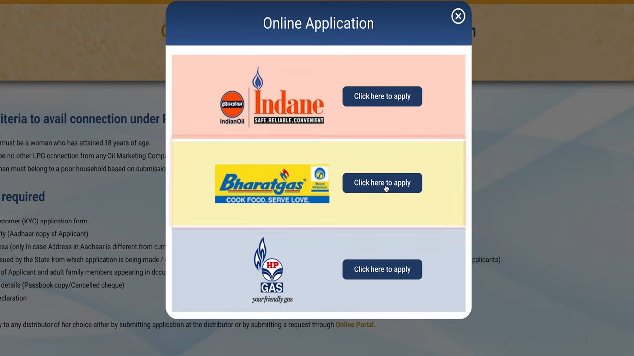 Pm Ujjwala Yojana 2025 Apply Online