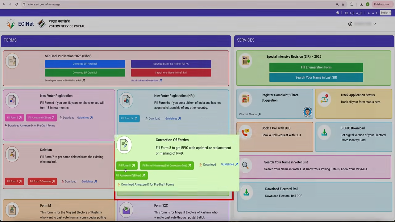 Voter Card Pvc Order _ Pvc Voter Card Kaise Order Karen