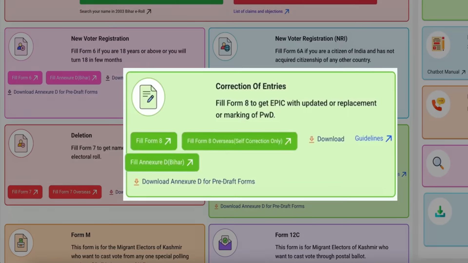 Voter card mobile number link kaise kare _ voter id mobile number link - Voter Card Mobile link 2025 
